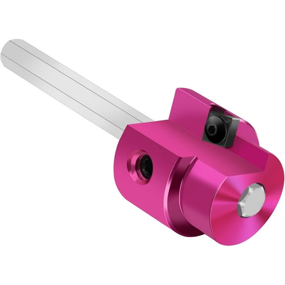 GHRTGR-PVC Pipe Reamer 1-Inch Head,PVC Fitting Saver with 1/4-Inch Hex Shaft,Socket Saver Plastic Pipe Fitting Reamer Plumbing Tool for Schedule 40 CPVC ABS Scoket Hub Removing,Fit 1/2" Drills