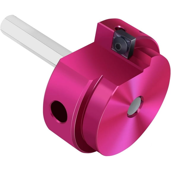 GHRTGR-PVC Pipe Reamer 3-Inch Head, PVC Fitting Saver with 3/8-Inch Hex Shaft, Socket Saver Plastic Pipe Fitting Reamer Plumbing Tool for Schedule 40 CPVC ABS Socket Hub Removing, Fit 1/2" Drills