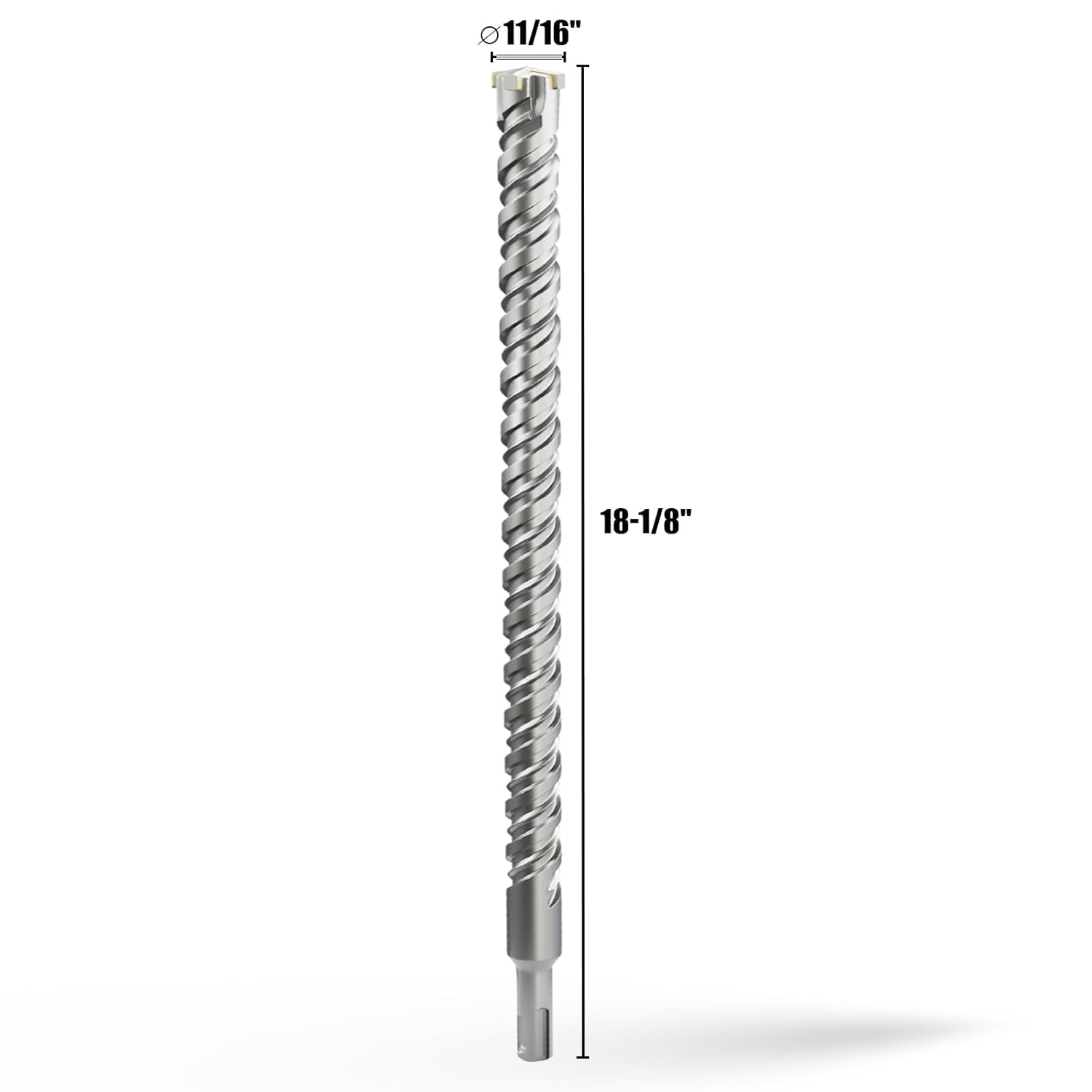Broca Para Mampostería Drill Hog 3/4" X 18" - Carburo, Garantía De Por Vida