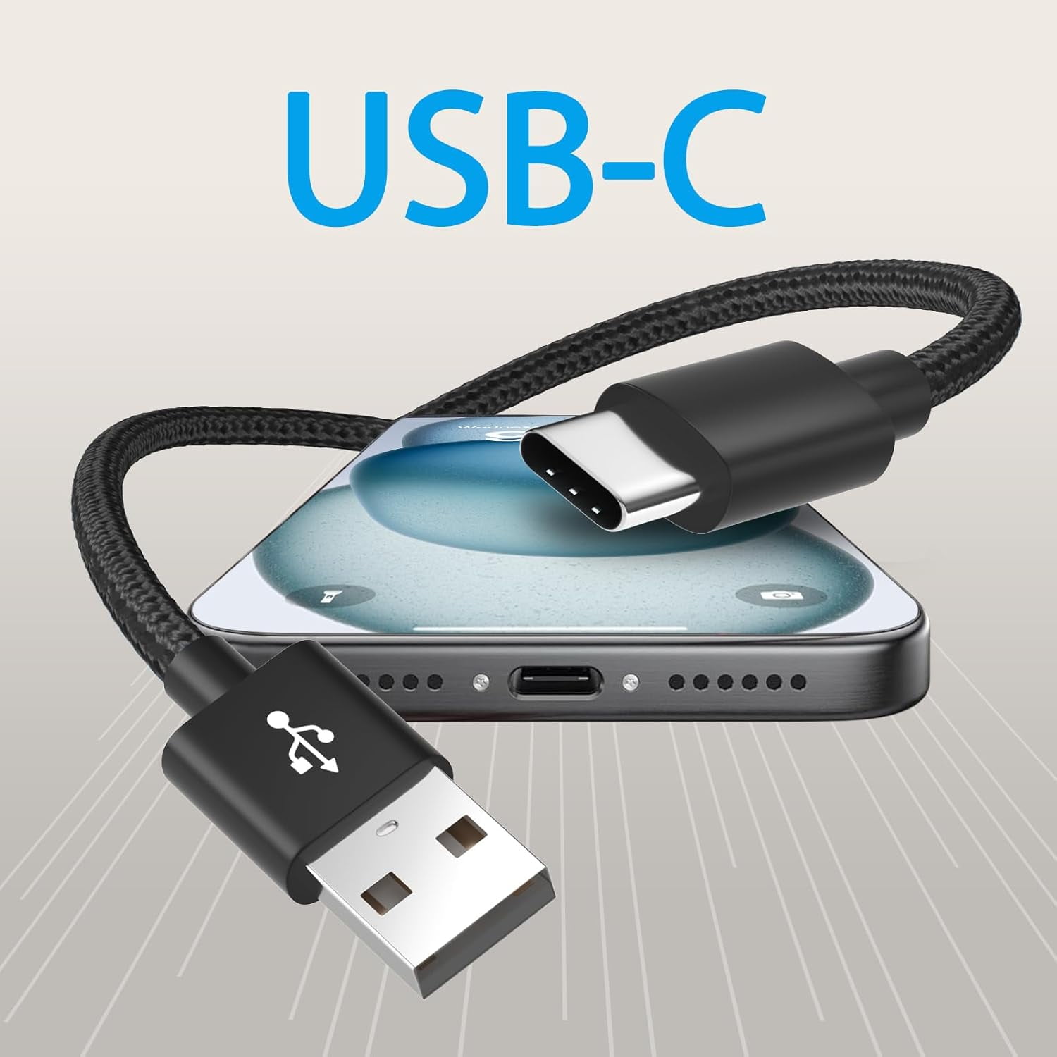 GHRTGR-USB-C Charger Cable for Motorola Moto G Fast/G Power/G Pure