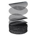 thumbnail image 1 of GHRYTY Flower Pot Hole Mesh Pad,50PCS Rounds Drainage Hole Mesh Pad,Prevent Soil Loss and Anti-Slip,Bonsai Bottom Grid Mat,Plant Pots Hole Mesh Pad,Gardening Gifts for Women A4A3, 1 of 8