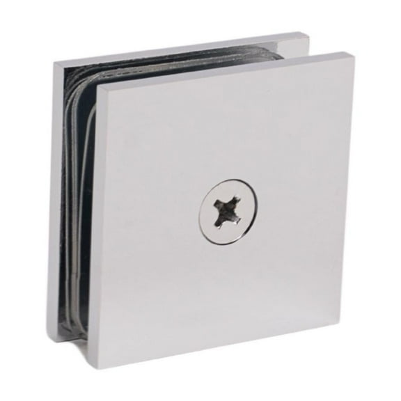 GHS-022C - 0° Single Hole Square Edge Glass Clamp