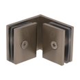 thumbnail image 1 of GHS-4080 - 90Â° Square Edge Glass To Glass Clamp, 1 of 2