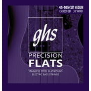 GHS Bass Strings Precision Flats - Custom Medium 45-105 Standard Scale