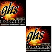 GHS Boomers Guitar Strings 2-Pack 7-String Roundwound Electric Custom Light 9-62