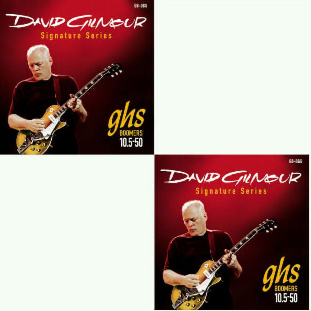 GHS Guitar Strings 2-Pack David Gilmour SIgnature Red Set 10.5-50