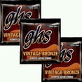 thumbnail image 1 of GHS Guitar Strings 3-Pack Acoustic Light 12-54 Vintage Bronze, 1 of 1