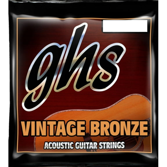 GHS Guitar Strings Acoustic 12-String Classic Light 10-46 Vintage Bronze