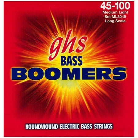 GHS Medium Light Bass Boomers ML3045 45-100