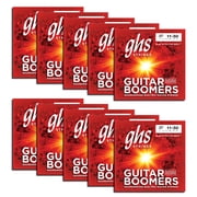 GHS Strings GBM 10 pack Nickel Plated Electric Guitar String, Medium
