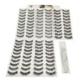 thumbnail image 1 of GHSOHS 50 Pairs Eyelashes Handmade Thick Curly Manga Lash Clusters Looks So Natural Wispy False Eyelashes Lash Extension Soft Eyelash Clusters, 1 of 8