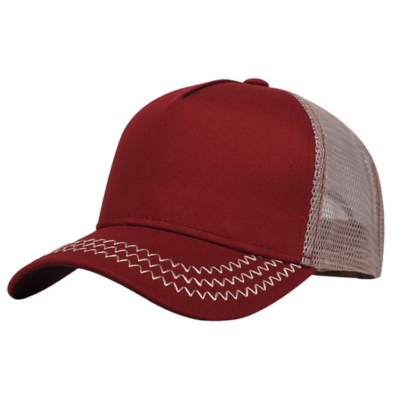 GHSOHS Baseball Cap Headbands Breathable Headbands Cool Hats for Men Basic Solid Light Board Breathable Baseball Cap Summer Sunshade Net Hat Unisex Adjustable Bucket Hats Visors Trucker Hat Wome