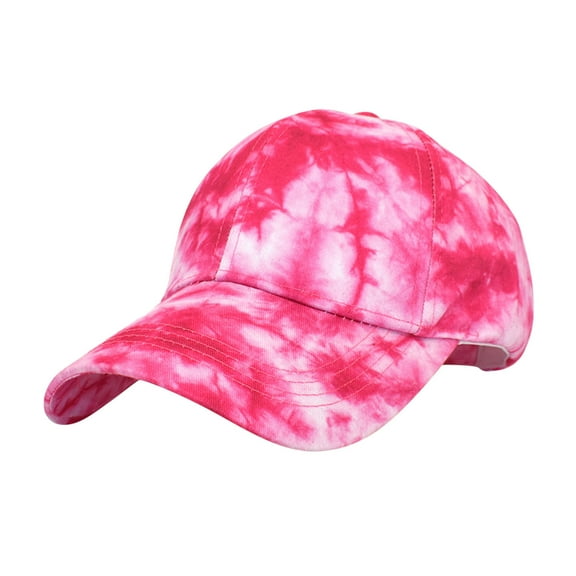 GHSOHS Beanie Cowboy Hat Silk Bonnet Trucker Hat Fashion Unisex Men Women Tie-Dyed Sun Hat Adjustable Baseball Cap Hop Hat Bucket Hats Fashion Caps Cowgirl Hat Red Fedoras Cancer Care Gifts for Women