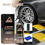 GHSOHS Brake Parts Cleaner Car Brake Cleaner Non-Chlorinated Cleaner Car Brake Disc Polish Care Wheel Noise Cleaner 100ml