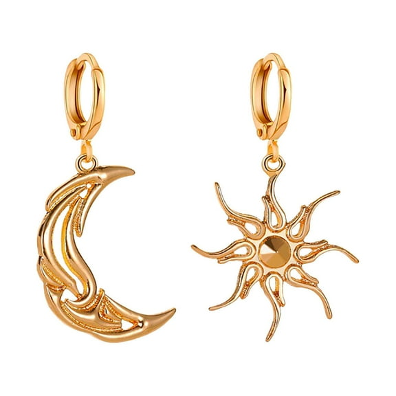 GHSOHS Earrings Floral Earrings for Women Sweet Round Pendant Earings Fashion Jewelry Aretes Ear Cuffs Non Piercing Imitation Pearl Clip On Earrings Women for Valentines Day Gifts