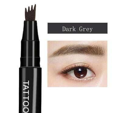 GHSOHS Eyebrow Pencils for Women Four Pronged Design Smooth Liquid Eyebrow Pen Microblading Effect Brow Pen Long-Lasting Eyebrow Makeup
