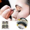 thumbnail image 1 of GHSOHS Eyelashes 5 Pairs Natural False Lashes Eyelash Eyelashes Black Curling Lash Clusters Lash Extension Stage Party Daily Use Eyelashes Lashes Makeup, 1 of 8