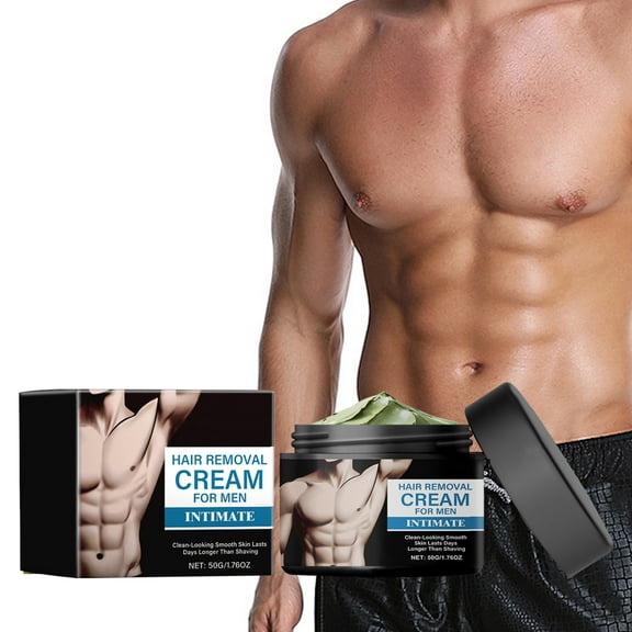 GHSOHS Hair Removal Cream for Men Private Hair Remover for Body Soothing Shaving Cream Fast Effective Hair Remover for Underarm Chest Back Legs