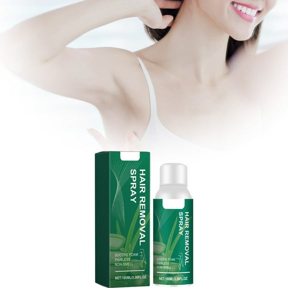 GHSOHS Hair Removal Spray for Quick Body Hair Remover Gentle Non Irritating Moisturize Smooth Facial Hair Removal Cream for Body Arm Legs Underarms