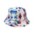 thumbnail image 1 of GHSOHS Hat Beanie Cowboy Hat Silk Bonnet Skullies Beanies Women's Oil Painting Printed Spring/Summer Fashion Cute Shade Fisherman Hat Warm Baseball Caps Berets Fedoras White Sun Hats, 1 of 2