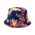thumbnail image 1 of GHSOHS Hat Cowboy Hat Silk Bonnet Beanie Skullies Beanies Women's Oil Painting Printed Spring/Summer Fashion Cute Shade Fisherman Hat Warm Baseball Caps Berets Fedoras Blue Headbands, 1 of 2