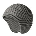 thumbnail image 1 of GHSOHS Hat Cowboy Hat Silk Bonnet Beanie Trucker Hat Winter Earflap Knitted Cap Men Warm Beanies for Women Hat Knit Baseball Caps Bucket Hats Fashion Caps Cowgirl Hat Grey Fedoras, 1 of 1
