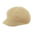 thumbnail image 1 of GHSOHS Hat Silk Bonnet Beanie Cowboy Hat Women Summer Newsboy Cap Straw Knitted Beach Sun Hat with Adjustable Rope for Women Sun Hat Khaki Warm Baseball Caps Berets Beige Sun Hats, 1 of 4