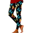 thumbnail image 1 of GHSOHS Leggings for Women Black Leggings Butterfly Print Tights Seamless Lifting Workout Leggings High Waisted Yoga Pants Comfy Capris Womens Khaki Pants for Work Blue Jeggings Capris Pants ,2XL, 1 of 5
