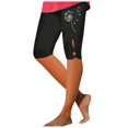 thumbnail image 1 of GHSOHS Leggings for Women Yoga Pants Crop Leggings for Women Jeggings Tights High Waist Capri Leggings for Women Summer Beach Pants Casual Exercise Stretch Leggings Hollow Cropped Pants Capri for,XL, 1 of 4