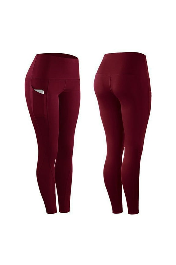 Leggings for Women Yoga Pants Tummy Control Pants for Women Jeggings Tights Womens Yoga Pants Plus Size Sports Tights Fitness Clothing Gym Leggings High Waisted Workout Yoga Leggings Capri,S