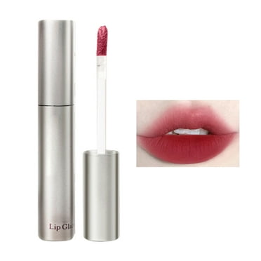 GHSOHS Lip Stain Red Makeup Lip Tint Lip Gloss Non Sticky Red Liquid Lipstick Lip Makeup Velvet High Pigment Lip Gloss Long Lasting Lip Stain Hydrating Pearl Lip Glaze Non Sticky Long L,C