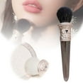 thumbnail image 1 of GHSOHS Makeup Brushes Round Headed Embossed Crystal Handle Stippling Brush Powder Blush Foundation Brush Comfort Face Brushes Beauty Tools, 1 of 9