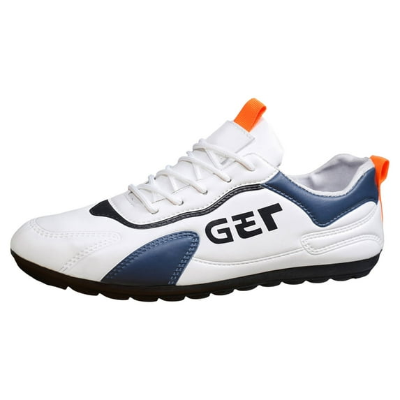 GHSOHS Mens Shoes Casual Sneakers for Men Wide Width Basketball Shoes Men's Fashion Sneakers Walking Sneakers Spring New Slip on Tennis Shoes Breathable Lightweight Sports Running Shoes Size 43