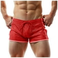 thumbnail image 1 of GHSOHS Mens Underwear Plus Size Men Boxers Trendy Multipacks Men's Hollow Home Shorts European And Men's Sweatpants Boxers Boxer Brief Cotton Underwear Bikinis Panties Mens Bikini Underwear,M, 1 of 4