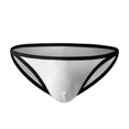 thumbnail image 1 of GHSOHS Mens Underwear Plus Size Underwear Men Boxer Brief Trendy Boxers Mens Underwear Sexy Low Rise Open Triangle Pants G String Underpants Cotton Thongs Bikinis Men's Sexy Underwear,XL, 1 of 2