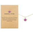 thumbnail image 1 of GHSOHS Necklaces for Women Fashion Butterfly Necklaces for Women Jewelry Starry Sky Series Oil Drop Saturn Globe Pendant Necklace Gift Choker Necklace Clavicle Chain Jewelry Gift, 1 of 5