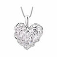 thumbnail image 1 of GHSOHS Necklaces for Women Pearl Necklaces for Women Jewelry Collar Necklaces Hollow Heart Leaf Sparkling Zircon Gold Necklace Sweater Chain Necklace Love Heart Pendant Necklace Charm Necklace, 1 of 6