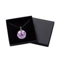 thumbnail image 1 of GHSOHS Necklaces for Women Silver Cross Necklaces for Women Y-Necklaces Purple Natural Stone Beaded Collarbone Chain Jewelry Light Neck Jewelry Matching Purple Starry Pendant Necklace, 1 of 9