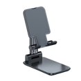 thumbnail image 1 of GHSOHS Phone Holder Mobile Phone Tablet Stand Desktop Foldable Phablet Phone Stand Black Adjustable Phone Mount for Pad Desktop Stand Base, 1 of 7