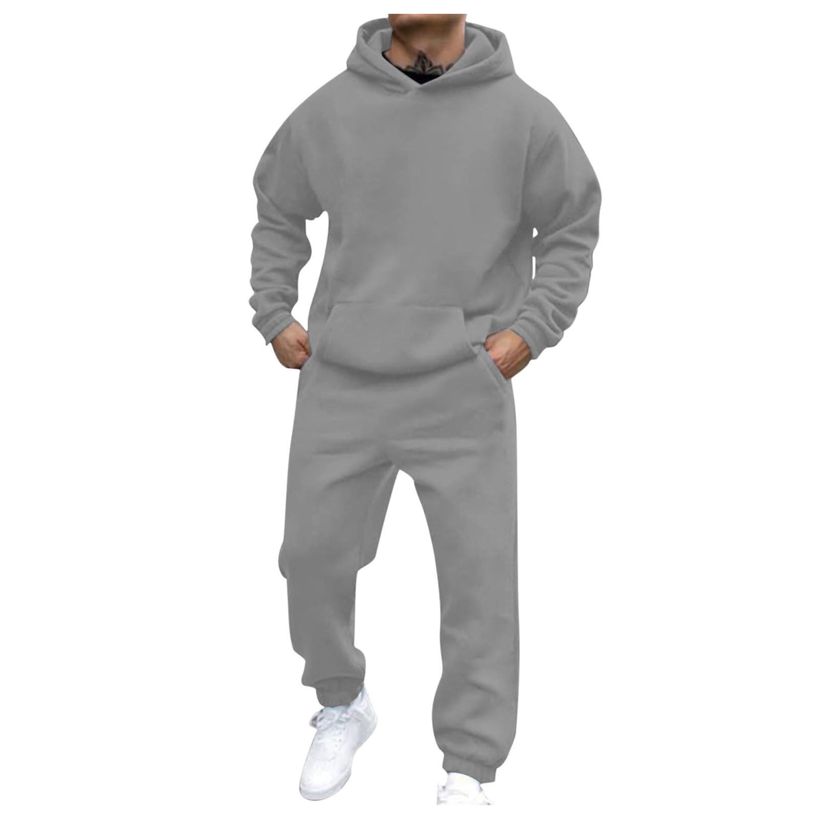 Tracksuit Grey Polo Sweatsuit Men's Tracksuit Polo Sweat
