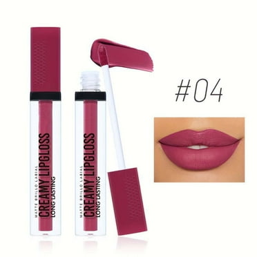 GHSOHS Red Lip Stain Natural Mist Matte Lip Gloss Liquid Lipstick Non-Sticky Long Lasting Velvet Lip Glaze High Pigment Nourishing Shiny Lip Tint Makeup