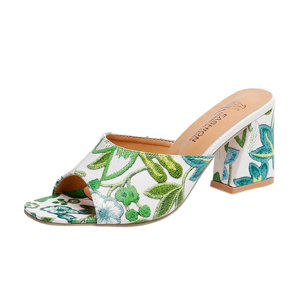 GHSOHS Slippers for Women Flats Sandals Womens Shoes Wide Width