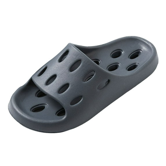 GHSOHS Slippers for Women Shower Shoes Platform Sandals Slipper for Men and Women Indoor Plus Size Slides Bathroom Sandals Flip Flops Walking Shoes Black Flip Flops,Size 40