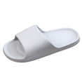 thumbnail image 1 of GHSOHS Slippers for Women Shower Shoes Platform Sandals Slipper for Men and Women Indoor Plus Size Slides Bathroom Sandals Flip Flops Walking Shoes White Sandals Women Dressy,Size 42, 1 of 4