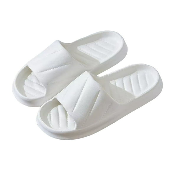 GHSOHS Slippers for Women Shower Shoes Platform Sandals Slipper for Men and Women Indoor Plus Size Slides Bathroom Sandals Flip Flops Walking Shoes Womens Wide Sandals,Size 38