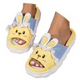 thumbnail image 1 of GHSOHS Slippers for Women Warm Shoes Women's Fuzzy Slippers Fashion Winter Indoor Outdoor Cartoon Bunny Cotton Slippers for Women and Men Thick Soled Linen Bedroom Shoes,Size 40, 1 of 9