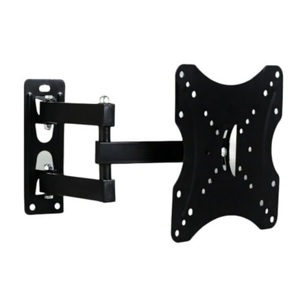 GHSOHS TV Wall Mount for 17 43 Inch Flat Curved LED LCD Screen Full Motion Mount Wall Mount Swivel VESA 200x200mm Up To 33lbs TV Bracket