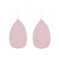 thumbnail image 1 of GHSOHS Vintage Teardrop Shaped Leather Earrings for Women Simple Fashion Drop Dangle Earrings Ear Hook Party Jewelry Gift, 1 of 3