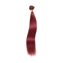 GHSOHS Wigs Human Hair Blue Hairpieces Natural Curly Wig Long Wavy Wigs Blonde Wig Hair Bundles Brazilian Hair Weave Bundles Natural Red Color Long Straight Wigs Natural Hairline Wigs