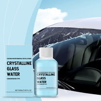 GHSOHS Windshield Wash Auto Coated Glass Water Wheel with Decontamination Wiper Clean Water Universal Rain Glass Water 50ml Car Care & Cleaning